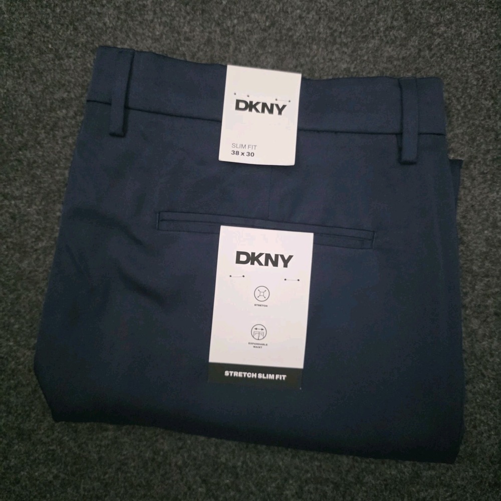DKNY Navy Chinos